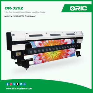 OR- 3202 3.2m Water base Dye / Eco Solvent advertising printer