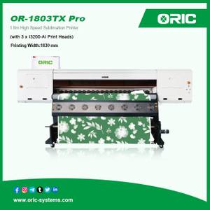 OR-1803TX Pro 1.8m High Speed Sublimation Printer 