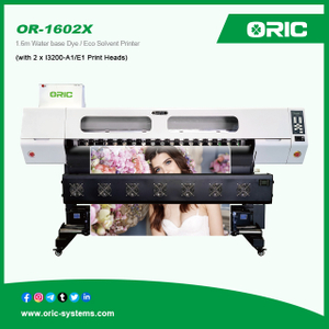 OR-1602X 1.6m Water base Dye / Eco Solvent Printer Advertising printer 