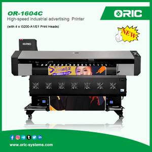 OR-1604C 1.6m High-speed industrial advertising Water base Dye / Eco Solvent printer