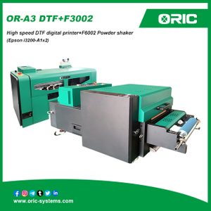 nanjing ORIC OR-A3 DTf With 2xF1080/i1600-A1 Heads Mini320 DTF Film Printer No lettering / Hollow-free / No waste remova
