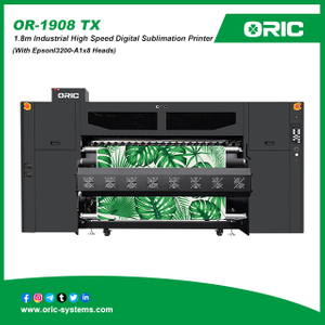 Nanjing ORIC OR-1908 TX（Epson i3200-A1x8） 1.8m Industrial High Speed Digital Sublimation Printer