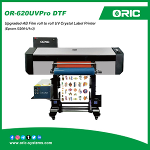 OR-620 Pro New technology print in roll Hybrid UV DTF Printer