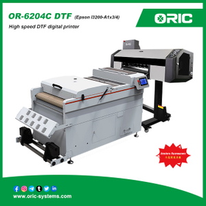 Nanjing ORIC OR-6204C DTF+H650 WITH BELT POWDER SHAKER SYSTEM DTF DIGITAL HEAT TRANSFER SYSTEMS Fluorescent Ink