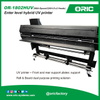OR-1802H UV 1.8M Enter level hybrid UV printer UV Roll To Roll And Hybrid All-In-One Printer EpsonI3200-U1x2 Front and rear extended table support roll to roll & Board dual purpose printing solution