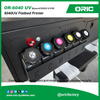 Nanjing ORIC OR-6040 UV Flatbed Printer 6040uvFlatbed Crystal label, nameplate, sand gold medal and various personalized gifts printer